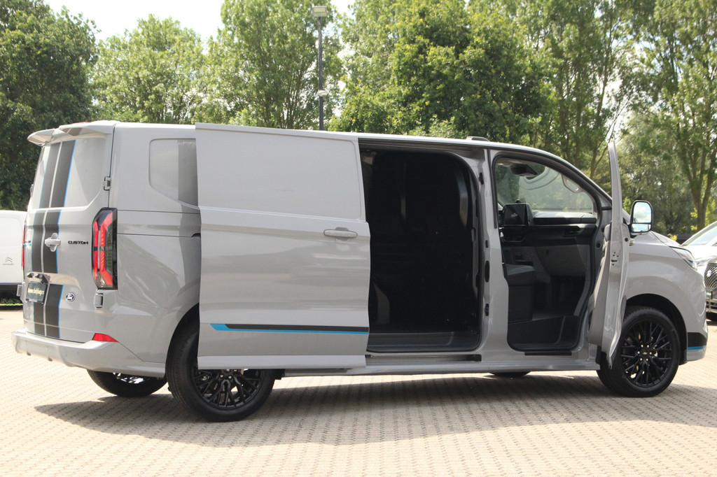 Ford E-Transit Custom 340 L2H1 Sport | 71kWh | 160kW/218pk | Trekgewicht 2300kg | ProPower | Camera | Carplay/Android | Cruise | Lease 771,- p/m 8