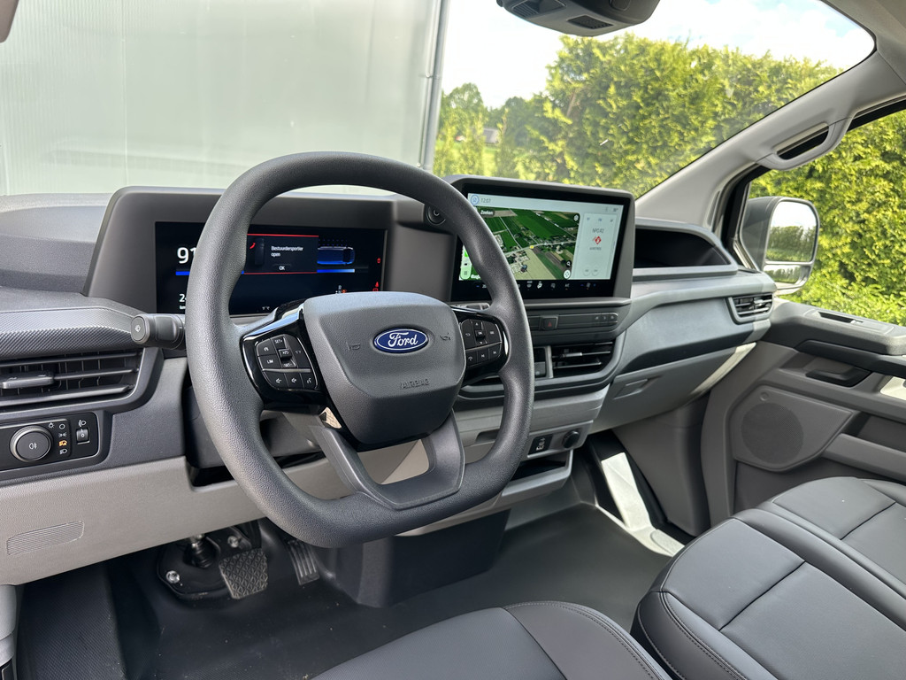 Ford E-Transit Custom 71 kWh FULL ELECTRIC / L2H1 / ** NIEUW ** / 2.057 KM / 2x ELEKTRISCHE SCHUIFDEUREN / CAMERA / ECC / CRUISE / CARPLAY 8