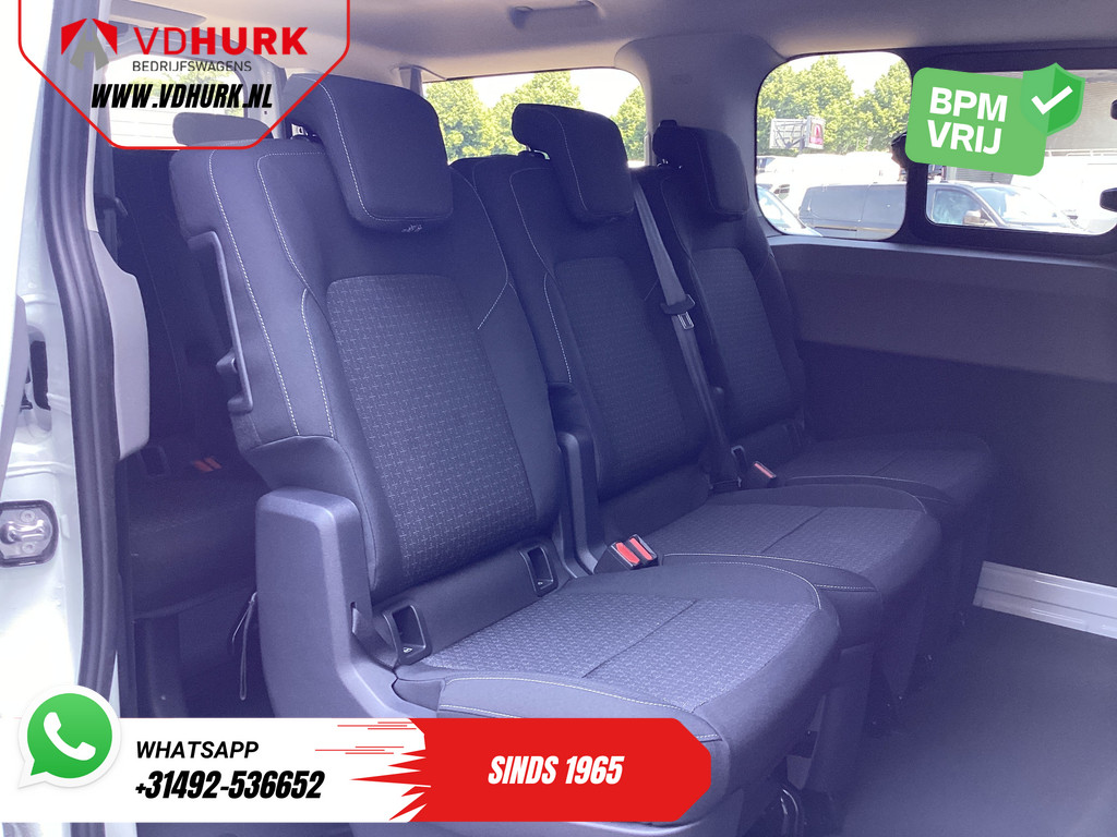 Ford E-Transit Custom Kombi Trend 71kWh 360 km WLTP LED/Standkachel/ Stoelverw./ Stuurverw./ Carplay/ 9 P/ 9 Persoons/ Climate/ Camera/ PDC/ Cruise 11
