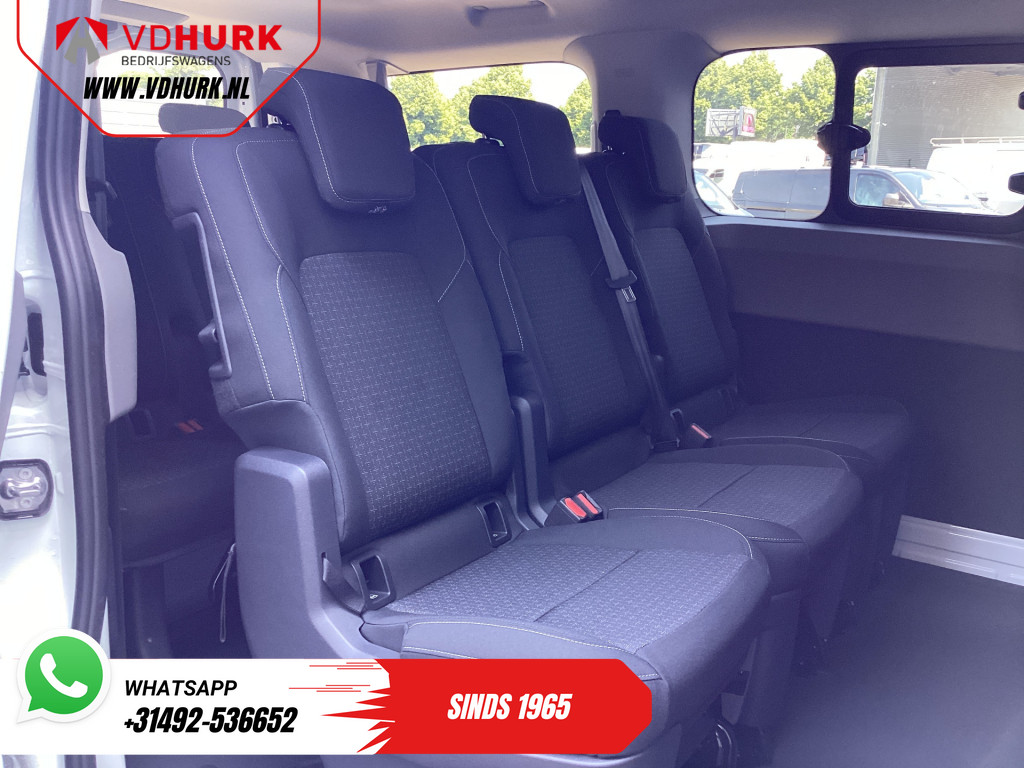Ford E-Transit Custom Kombi Trend 71kWh 360 km WLTP LED/Standkachel/ Stoelverw./ Stuurverw./ Carplay/ 9 P/ 9 Persoons/ Climate/ Camera/ PDC/ Cruise 11