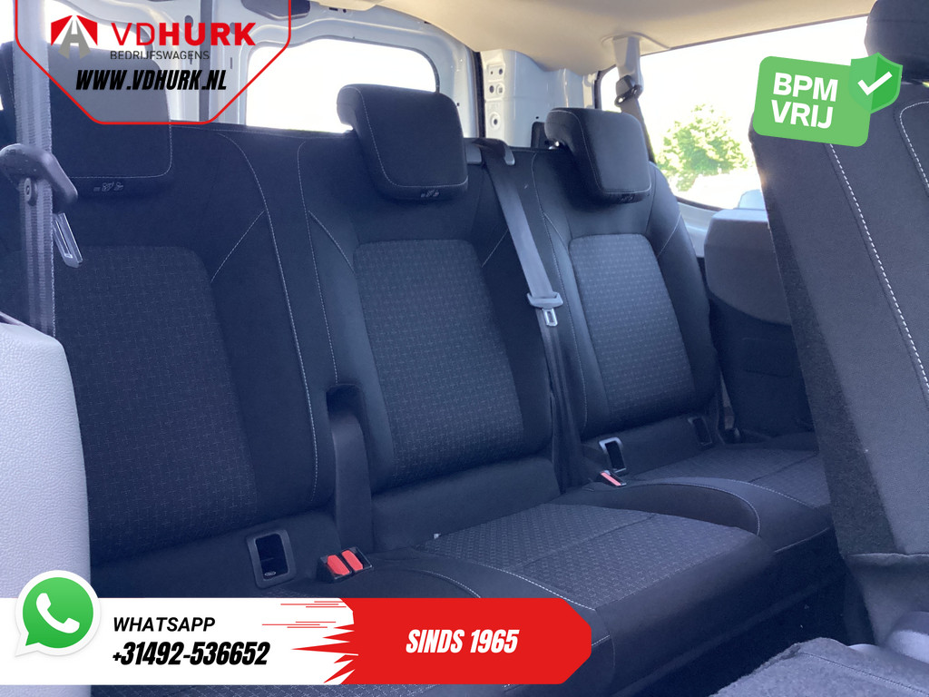 Ford E-Transit Custom Kombi Trend 71kWh 360 km WLTP LED/Standkachel/ Stoelverw./ Stuurverw./ Carplay/ 9 P/ 9 Persoons/ Climate/ Camera/ PDC/ Cruise 12