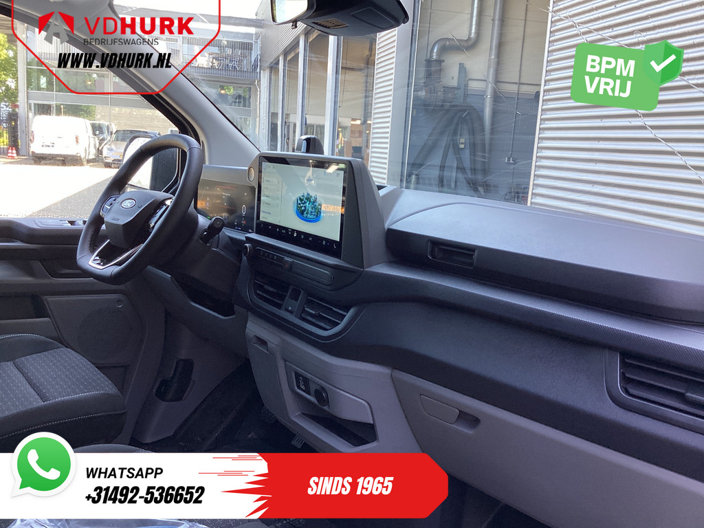 Ford E-Transit Custom Kombi Trend 71kWh 360 km WLTP LED/Standkachel/ Stoelverw./ Stuurverw./ Carplay/ 9 P/ 9 Persoons/ Climate/ Camera/ PDC/ Cruise 13