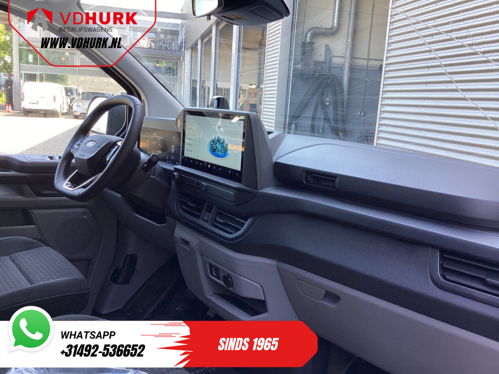 Ford E-Transit Custom Kombi Trend 71kWh 360 km WLTP LED/Standkachel/ Stoelverw./ Stuurverw./ Carplay/ 9 P/ 9 Persoons/ Climate/ Camera/ PDC/ Cruise 13