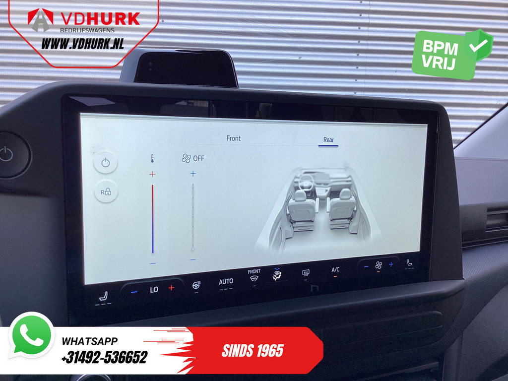 Ford E-Transit Custom Kombi Trend 71kWh 360 km WLTP LED/Standkachel/ Stoelverw./ Stuurverw./ Carplay/ 9 P/ 9 Persoons/ Climate/ Camera/ PDC/ Cruise 17