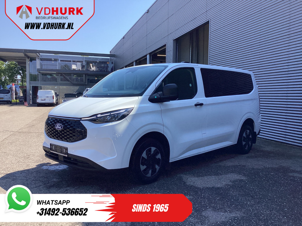 Ford E-Transit Custom Kombi Trend 71kWh 360 km WLTP LED/Standkachel/ Stoelverw./ Stuurverw./ Carplay/ 9 P/ 9 Persoons/ Climate/ Camera/ PDC/ Cruise 9