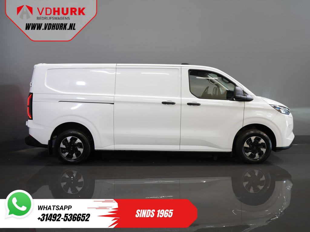 Ford E-Transit Custom L2 330 km WLTP Garantie t/m 2028/ LED/ Snellader/ Standkachel/ Stoelverw./ Stuurverw./ Carplay/ Camera/ PDC/ Climate/ Cruise 11