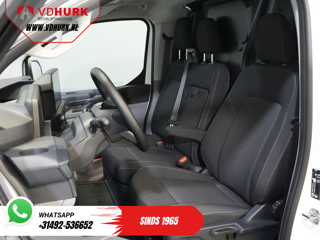 Ford E-Transit Custom L2 330 km WLTP Garantie t/m 2028/ LED/ Snellader/ Standkachel/ Stoelverw./ Stuurverw./ Carplay/ Camera/ PDC/ Climate/ Cruise 12