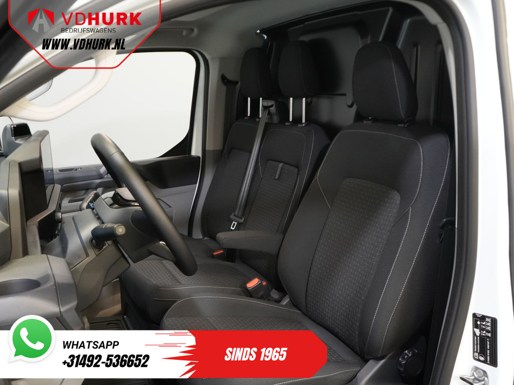 Ford E-Transit Custom L2 330 km WLTP Garantie t/m 2028/ LED/ Snellader/ Standkachel/ Stoelverw./ Stuurverw./ Carplay/ Camera/ PDC/ Climate/ Cruise 12