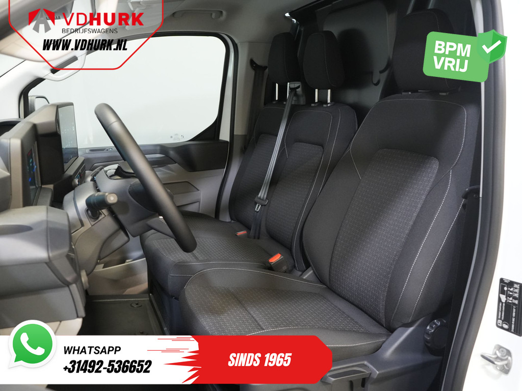 Ford E-Transit Custom L2 330 km WLTP LED/ Standkachel/ Snellader/ 2.3t Trekverm./ Carplay/ Climate/ Camera/ PDC/ Cruise 12