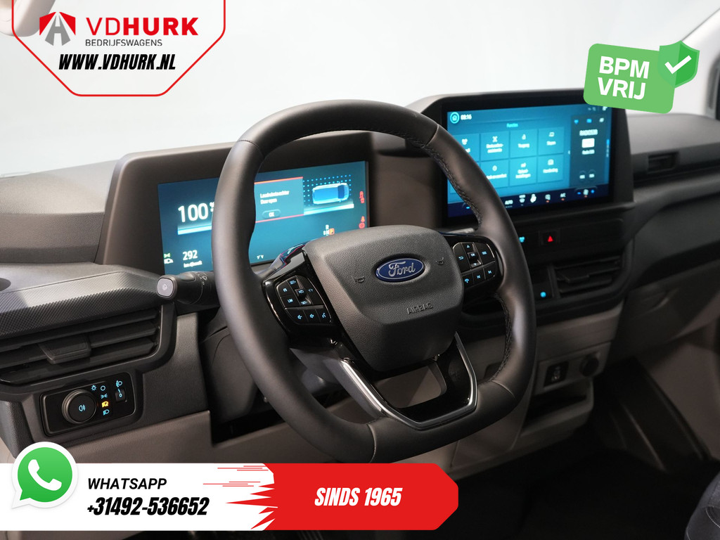 Ford E-Transit Custom L2 330 km WLTP LED/ Standkachel/ Snellader/ 2.3t Trekverm./ Carplay/ Climate/ Camera/ PDC/ Cruise 14