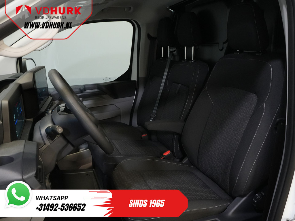 Ford E-Transit Custom L2 330 km WLTP LED/ Standkachel/ Stoelverw./ Snellader/ 2.3t Trekverm./ Carplay/ Climate/ Camera/ PDC/ Cruise 12
