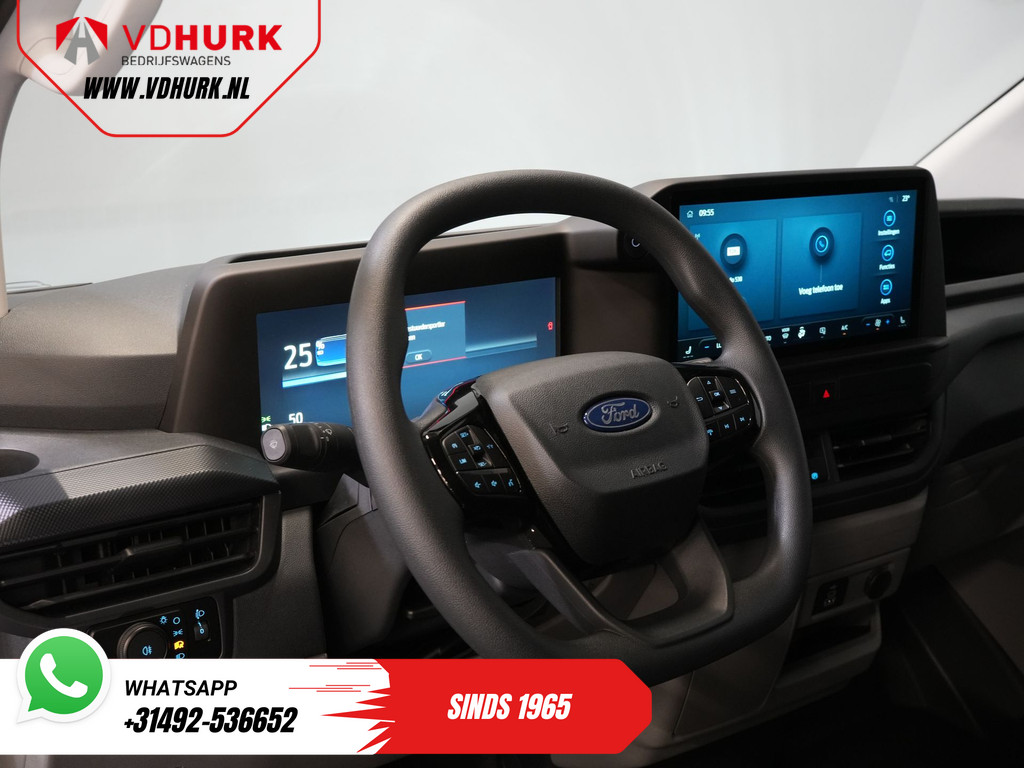 Ford E-Transit Custom L2 330 km WLTP LED/ Standkachel/ Stoelverw./ Snellader/ 2.3t Trekverm./ Carplay/ Climate/ Camera/ PDC/ Cruise 14