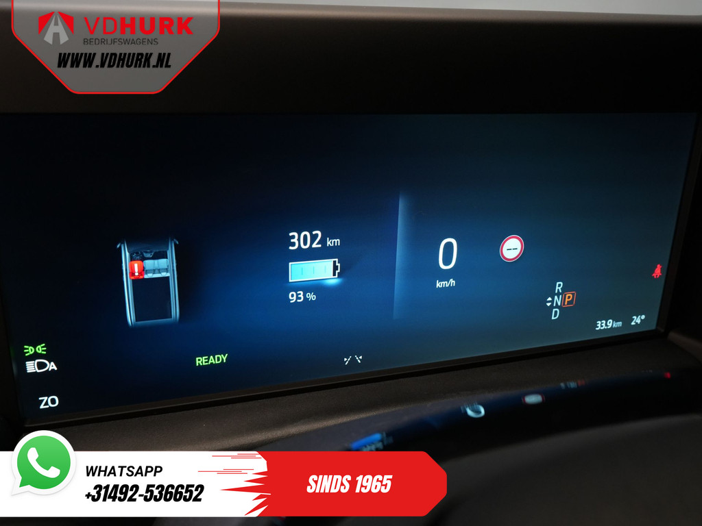 Ford E-Transit Custom L2 330 km WLTP LED/ Standkachel/ Stoelverw./ Snellader/ 2.3t Trekverm./ Carplay/ Climate/ Camera/ PDC/ Cruise 19