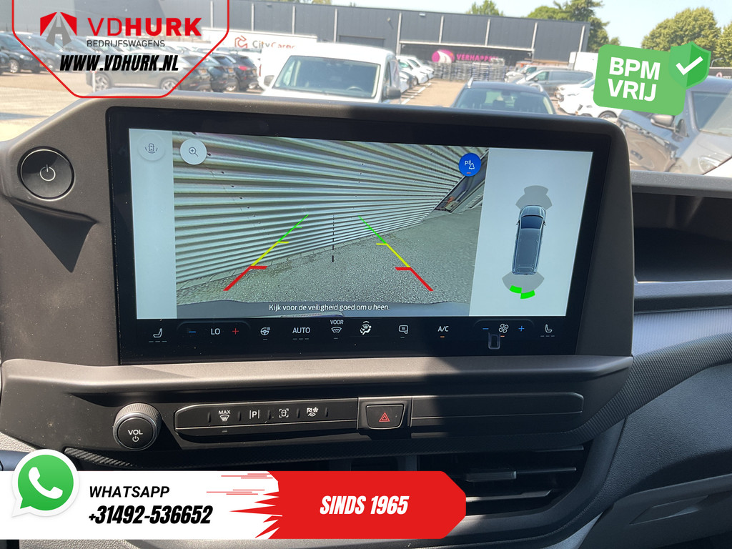 Ford E-Transit Custom L2 65 kWh 330 km WLTP Garantie t/m 05-29/ LED/ Snellader/ Standkachel/ Stoelverw./ Stuurverw./ Carplay/ Camera/ PDC/ Climate/ Cruise 16