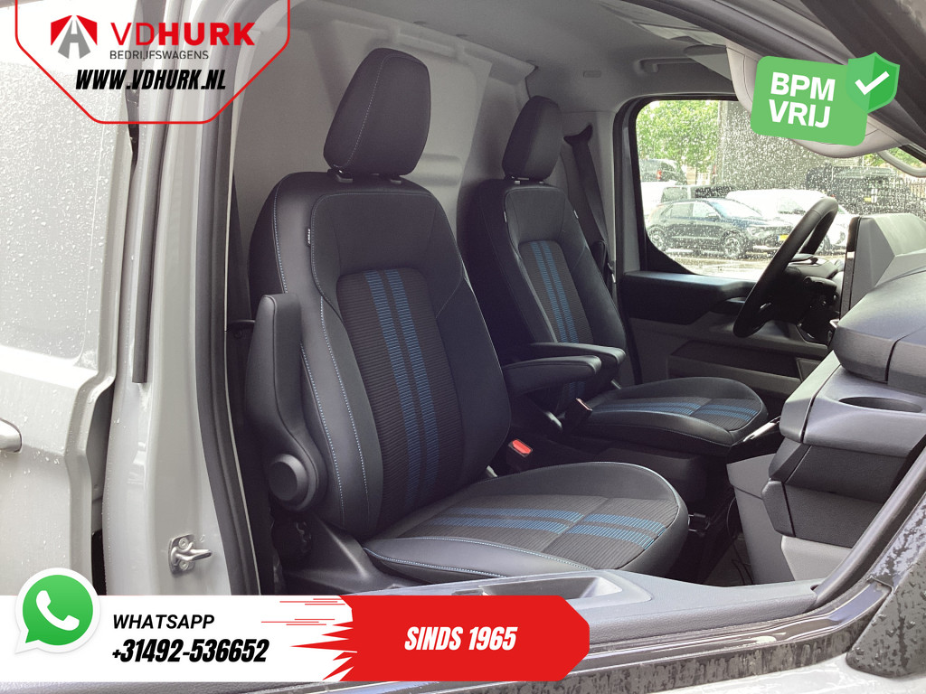 Ford E-Transit Custom Sport L2 330km WLTP LED/ 2x Schuifdeur/ Adapt.Cruise/ Elek.Stoel/ Standkachel/ Stoelverw./ Carplay/ Navi/ Camera/ Climate/ 19? LMV 11