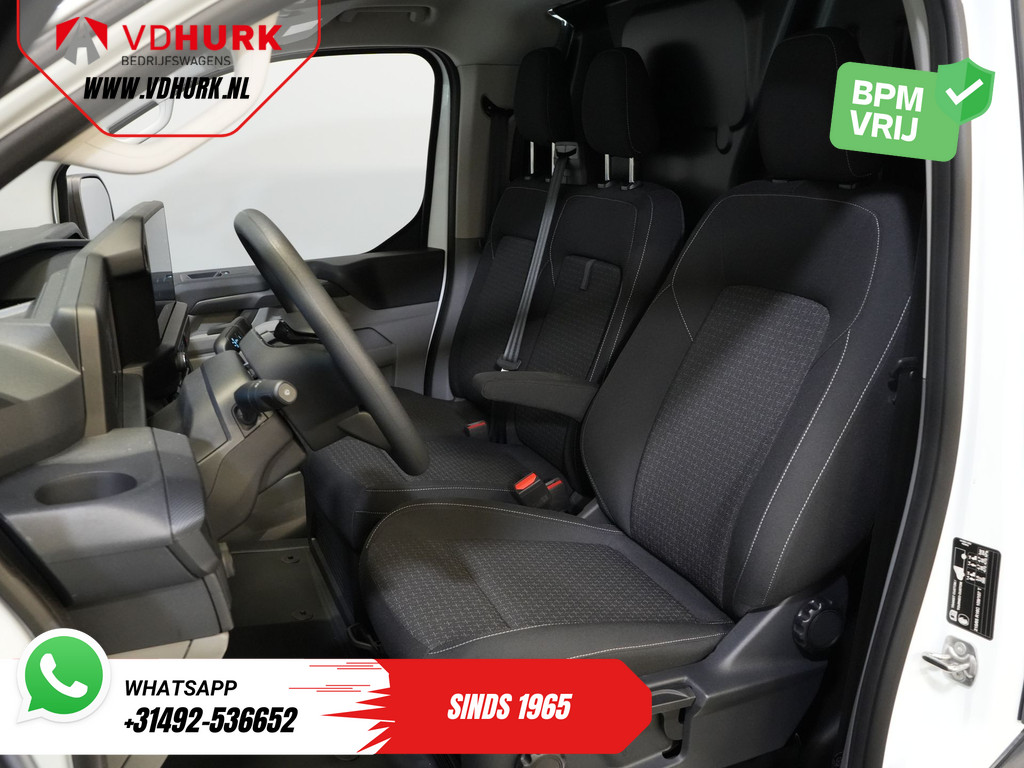 Ford E-Transit Custom Trend 65 kWh 330 km WLTP 218 pk Garantie t/m 2027/ LED/ Standkachel/ Snellader/ 2.3t Trekverm./ Stoelverw./ Carplay/ Climate/ Camera/ PDC/ Cruise 12