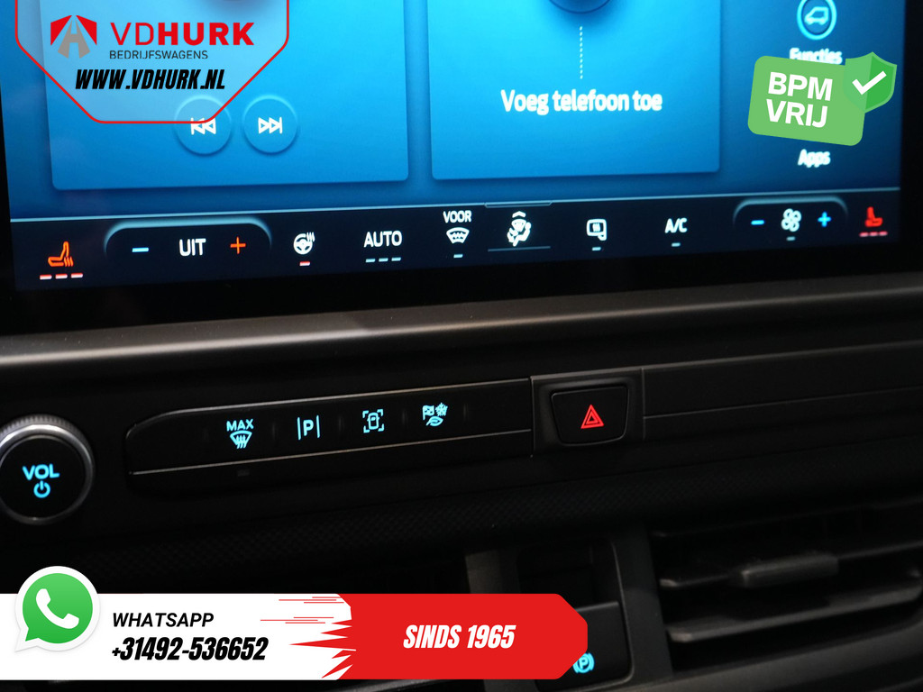 Ford E-Transit Custom Trend 65 kWh 330 km WLTP Garantie t/m 2029/ LED/ Standkachel/ Snellader/ 2.3t Trekverm./ Stuurverw./ Stoelverw./ Carplay/ Camera/ PDC/ Cruise 20