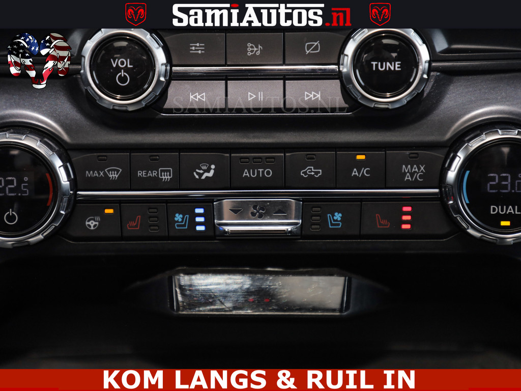 Ford F150 PLATINUM | MASSAGE | PANO | GROOTSCHERM | COMFORT STOELEN | ADAPTIVE CRUISE | DC | DUBBELE CABINE | 5 PERSOONS | DC | DASH CAM | MASSAGE | | De specialist in Amerikaanse pickâups in Nederland en Europa. 13