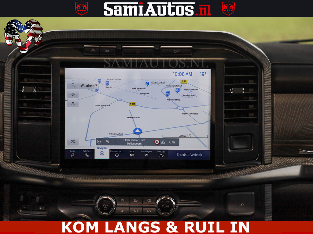 Ford F150 PLATINUM | MASSAGE | PANO | GROOTSCHERM | COMFORT STOELEN | ADAPTIVE CRUISE | DC | DUBBELE CABINE | 5 PERSOONS | DC | DASH CAM | MASSAGE | | De specialist in Amerikaanse pickâups in Nederland en Europa. 17
