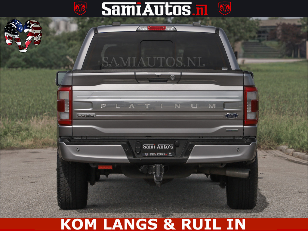 Ford F150 PLATINUM | MASSAGE | PANO | GROOTSCHERM | COMFORT STOELEN | ADAPTIVE CRUISE | DC | DUBBELE CABINE | 5 PERSOONS | DC | DASH CAM | MASSAGE | | De specialist in Amerikaanse pickâups in Nederland en Europa. 8