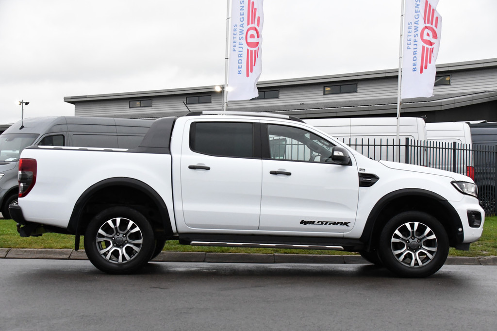 Ford Ranger 2.0 EcoBlue Wildtrak Supercab Adaptieve Cruise, Camera, Carplay, 3500kg Trekhaak, 213pk, Automaat Multimedia, Stoelverwarming, Leder, uniek! 10
