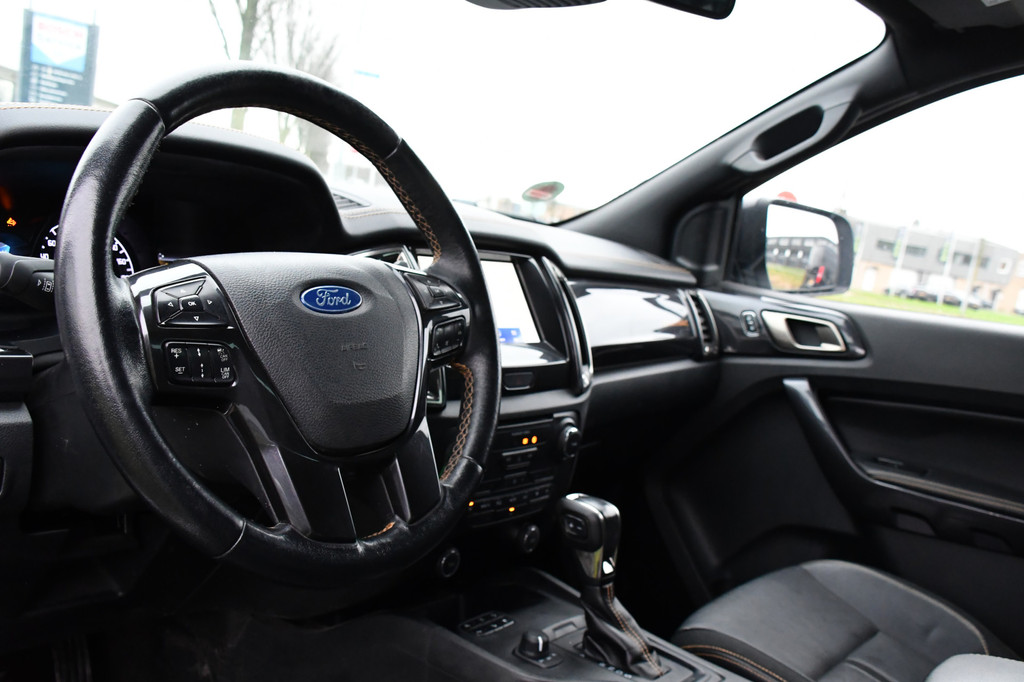Ford Ranger 2.0 EcoBlue Wildtrak Supercab Adaptieve Cruise, Camera, Carplay, 3500kg Trekhaak, 213pk, Automaat Multimedia, Stoelverwarming, Leder, uniek! 12