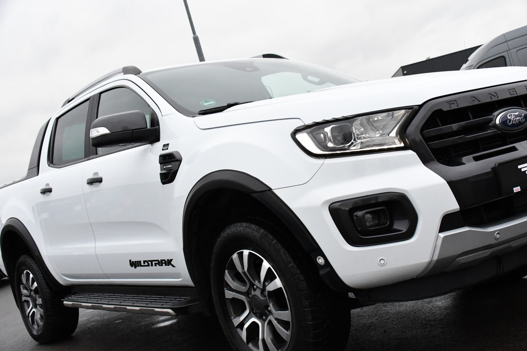 Ford Ranger 2.0 EcoBlue Wildtrak Supercab Adaptieve Cruise, Camera, Carplay, 3500kg Trekhaak, 213pk, Automaat Multimedia, Stoelverwarming, Leder, uniek! 17