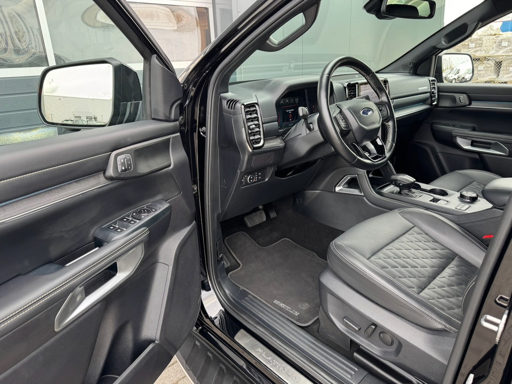 Ford Ranger 3.0 V6 241pk Platinum Double Cab | BPM VRIJ | 2-zits | Trekhaak 3500KG | 360 Cam | Leder geventileerd | Elekt. Rollo 13