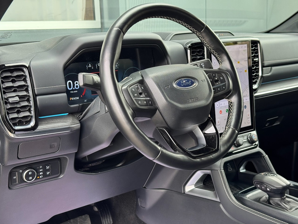 Ford Ranger 3.0 V6 241pk Platinum Double Cab | BPM VRIJ | 2-zits | Trekhaak 3500KG | 360 Cam | Leder geventileerd | Elekt. Rollo 15