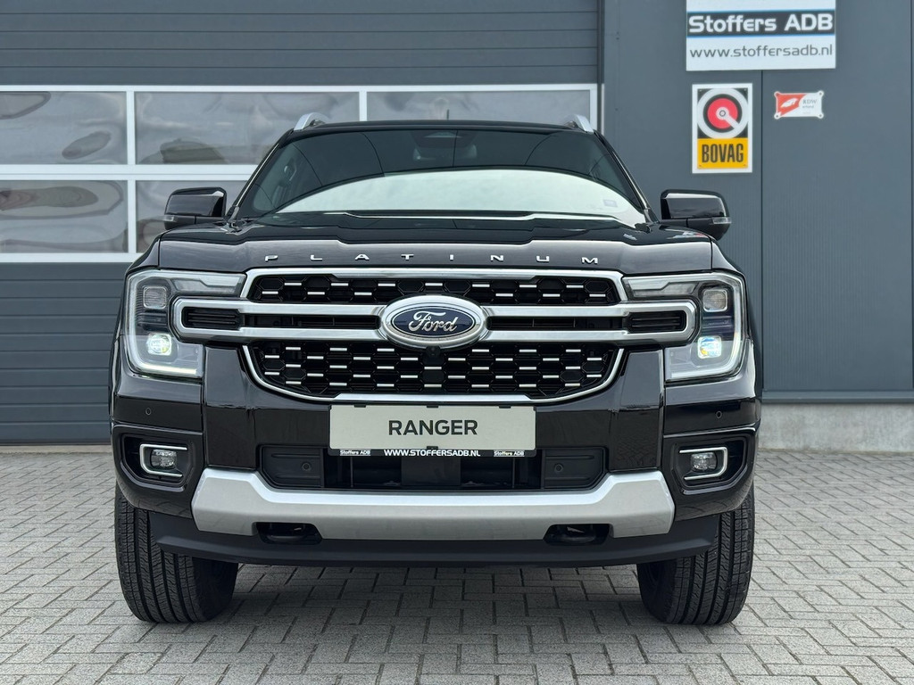 Ford Ranger 3.0 V6 241pk Platinum Double Cab | BPM VRIJ | 2-zits | Trekhaak 3500KG | 360 Cam | Leder geventileerd | Elekt. Rollo 8