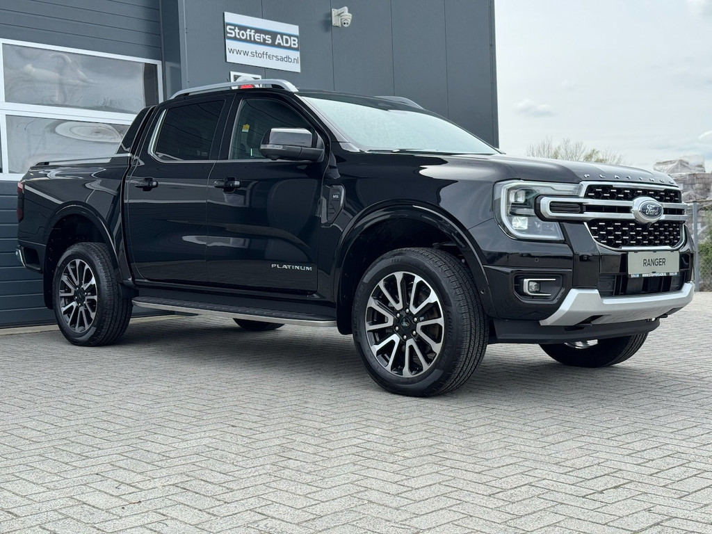 Ford Ranger 3.0 V6 241pk Platinum Double Cab | BPM VRIJ | 2-zits | Trekhaak 3500KG | 360 Cam | Leder geventileerd | Elekt. Rollo 9
