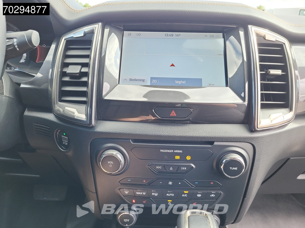 Ford Ranger 210PK Automaat Pickup Trekhaak LED Xenon ACC Navi Airco Camera Parkeersensoren v+a Euro6 Airco Trekhaak 13