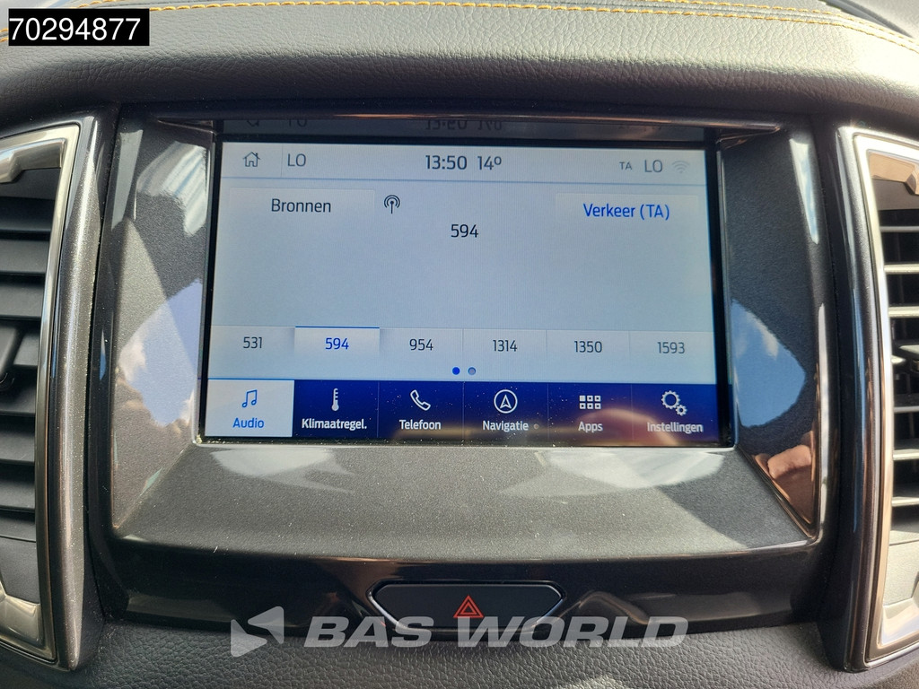 Ford Ranger 210PK Automaat Pickup Trekhaak LED Xenon ACC Navi Airco Camera Parkeersensoren v+a Euro6 Airco Trekhaak 17