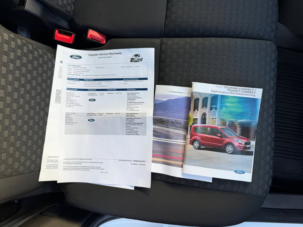 Ford TRANSIT CONNECT 1.5 EcoBlue L1 Limited / Automaat 120PK / Laadruimte inrichting / Camera / 3 zits 12