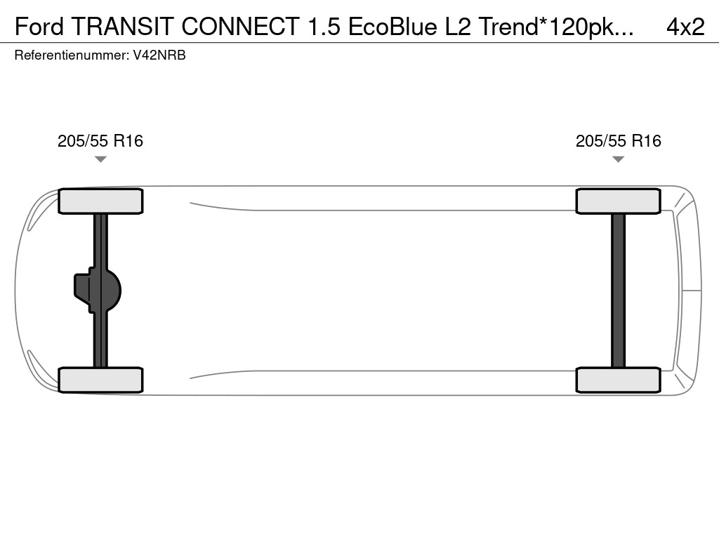 Ford TRANSIT CONNECT 1.5 EcoBlue L2 Trend*120pk*navi/camera* 13