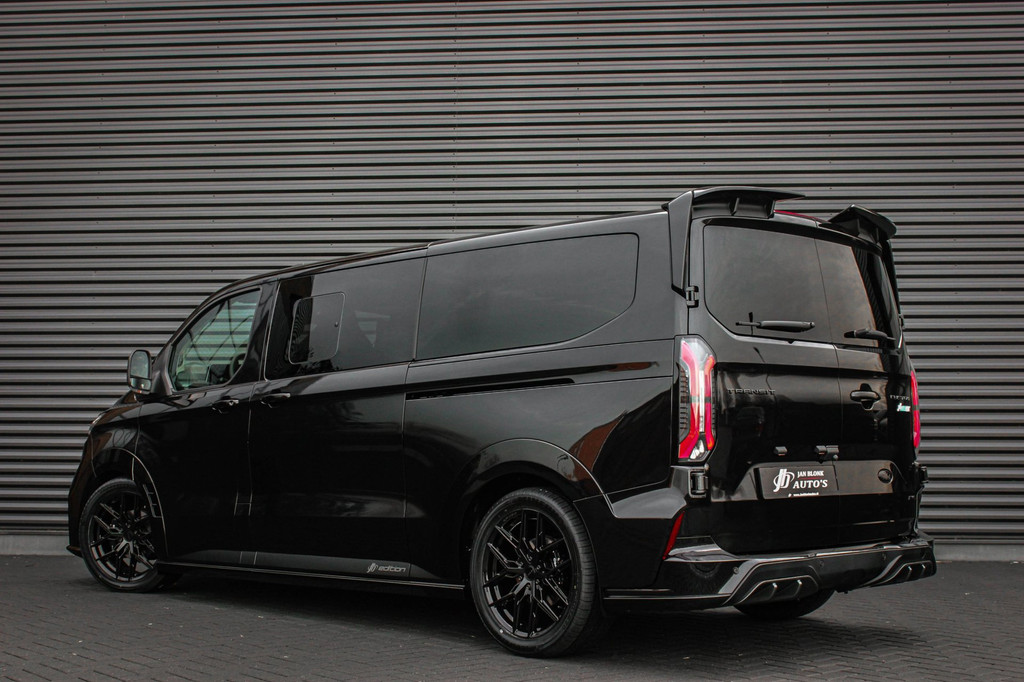 Ford TRANSIT CUSTOM 320 2.0 TDCI L2H1 MS-RT DC AWD DUBBEL CABINE BPM VRIJ / KUIPSTOELEN / DIRECT RIJDEN / NAVIGATIE / FULL BLACK 4