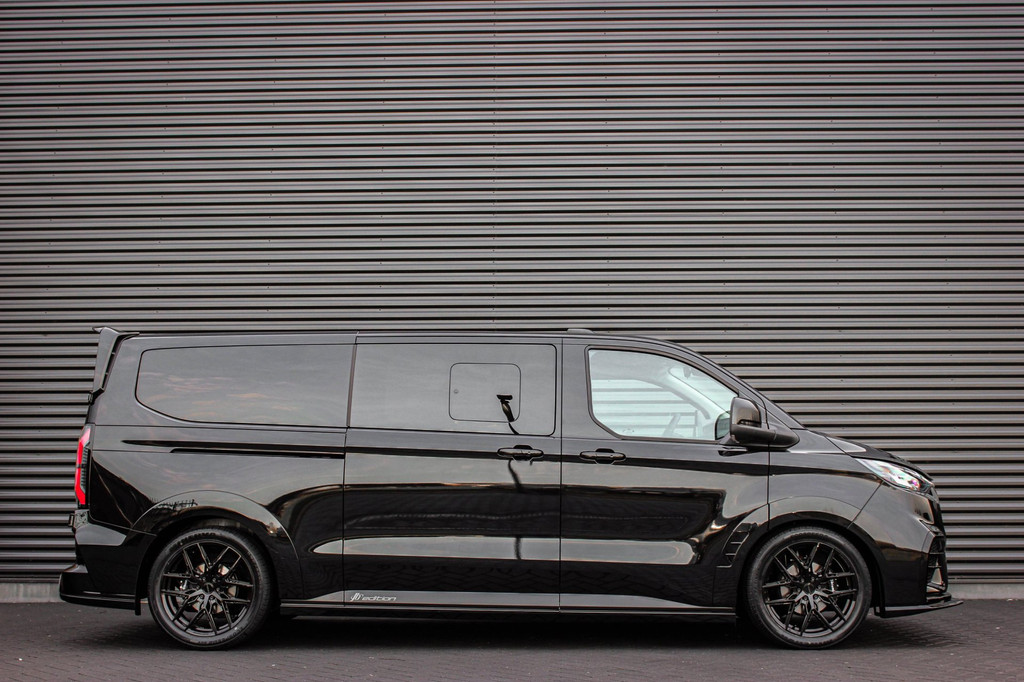 Ford TRANSIT CUSTOM 320 2.0 TDCI L2H1 MS-RT DC AWD DUBBEL CABINE BPM VRIJ / KUIPSTOELEN / DIRECT RIJDEN / NAVIGATIE / FULL BLACK 6