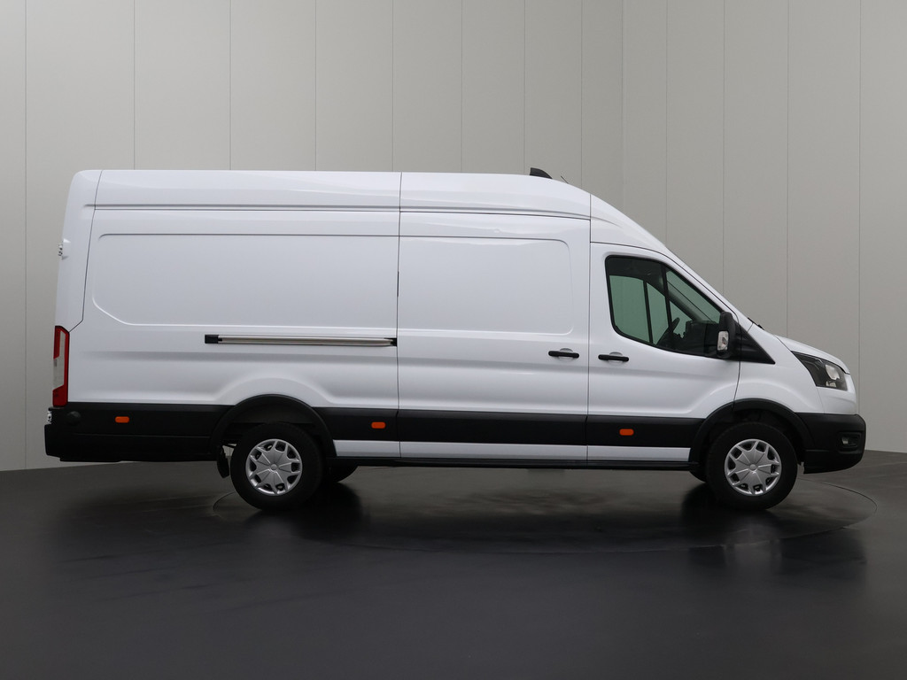 Ford Transit 130PK L4H3 Jumbo | Camera | Trekhaak | 3-Zits | Airco | Cruise | Betimmering 13