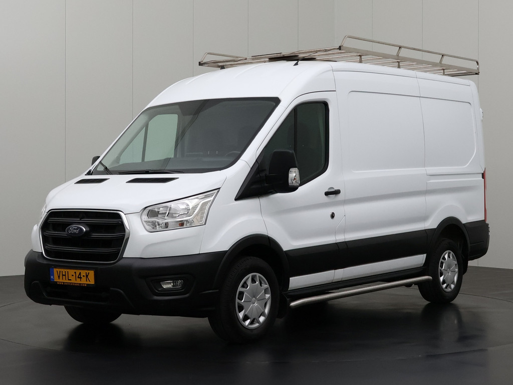 Ford Transit 2.0TDCI 130PK L2H2 | Imperiaal | Trekhaak | Gate locks | Navigatie | Camera | Airco | Cruise | 3-Persoons 7