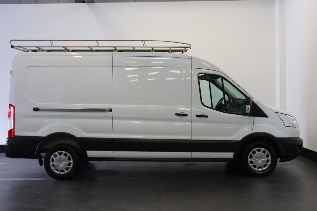 Ford Transit 2.0 TDCI 130PK L3H2 2x schuifdeur EURO 6 - Airco - Navi - Cruise - €13.900,- Excl. 10