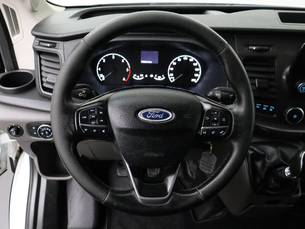 Ford Transit 2.0TDCI 130PK L3H2 Imperiaal | Trekhaak | Gate Locks | Betimmering | 3-Persoons | Airco | Cruise 14