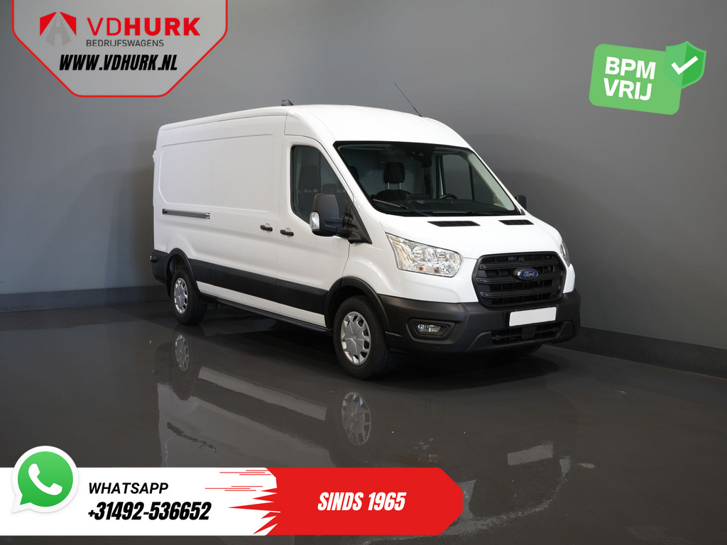 Ford Transit 2.0 TDCI 130 pk Aut. L3H2 Trend 270Gr.Deuren/ Carplay/ 360 Camera/ PDC/ Climate/ Cruise