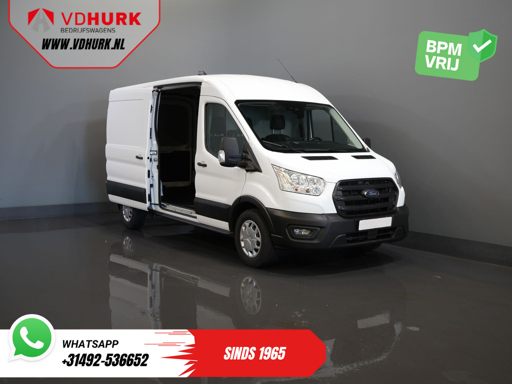 Ford Transit 2.0 TDCI 130 pk Aut. L3H2 Trend 270Gr.Deuren/ Carplay/ 360 Camera/ PDC/ Climate/ Cruise 9
