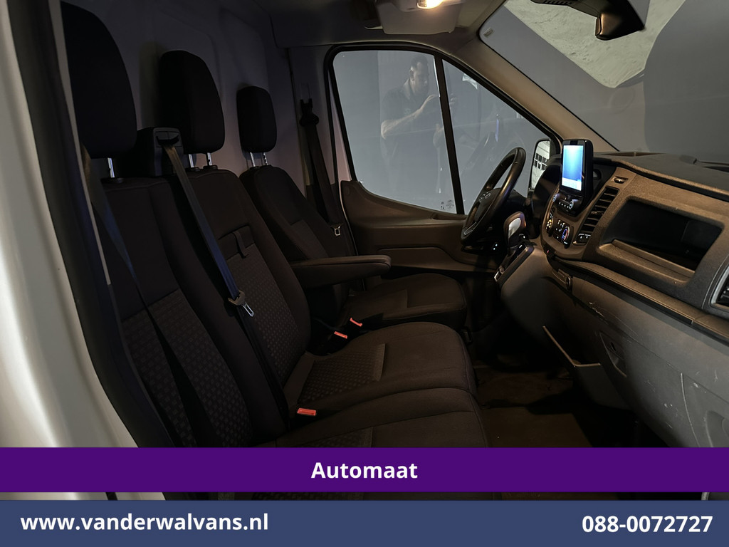 Ford Transit 2.0 TDCI 130pk Automaat L2H2 Euro6 Airco | Camera | Navigatie | Apple Carplay | Cruisecontrol Android Auto, Verwarmde voorruit, Parkeersensoren, Bijrijdersbank 9