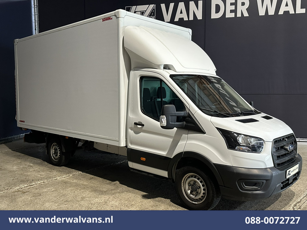 Ford Transit 2.0 TDCI 130pk Bakwagen 221cm hoog Laadklep Euro6 Airco | 3-Zits | Camera Verwarmde voorruit, Bijrijdersbank, 2750kg Trekvermogen 9