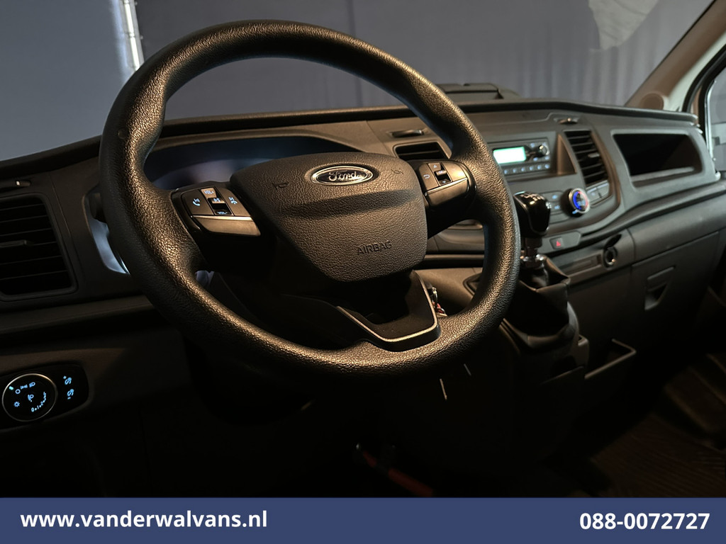 Ford Transit 2.0 TDCI 130pk Bakwagen 233cm Hoog Laadklep Zijdeur Euro6 Airco | Lat om Lat Betimmering Bijrijdersbank 13