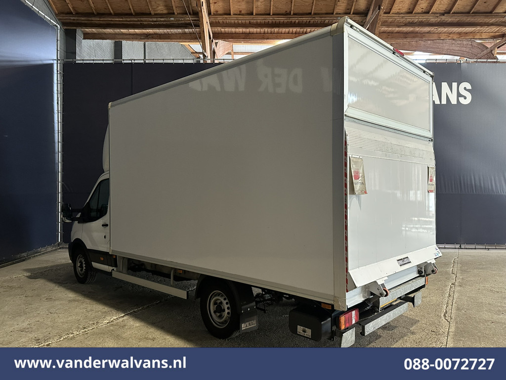 Ford Transit 2.0 TDCI 130pk Bakwagen 233cm Hoog Laadklep Zijdeur Euro6 Airco | Lat om Lat Betimmering Bijrijdersbank 8