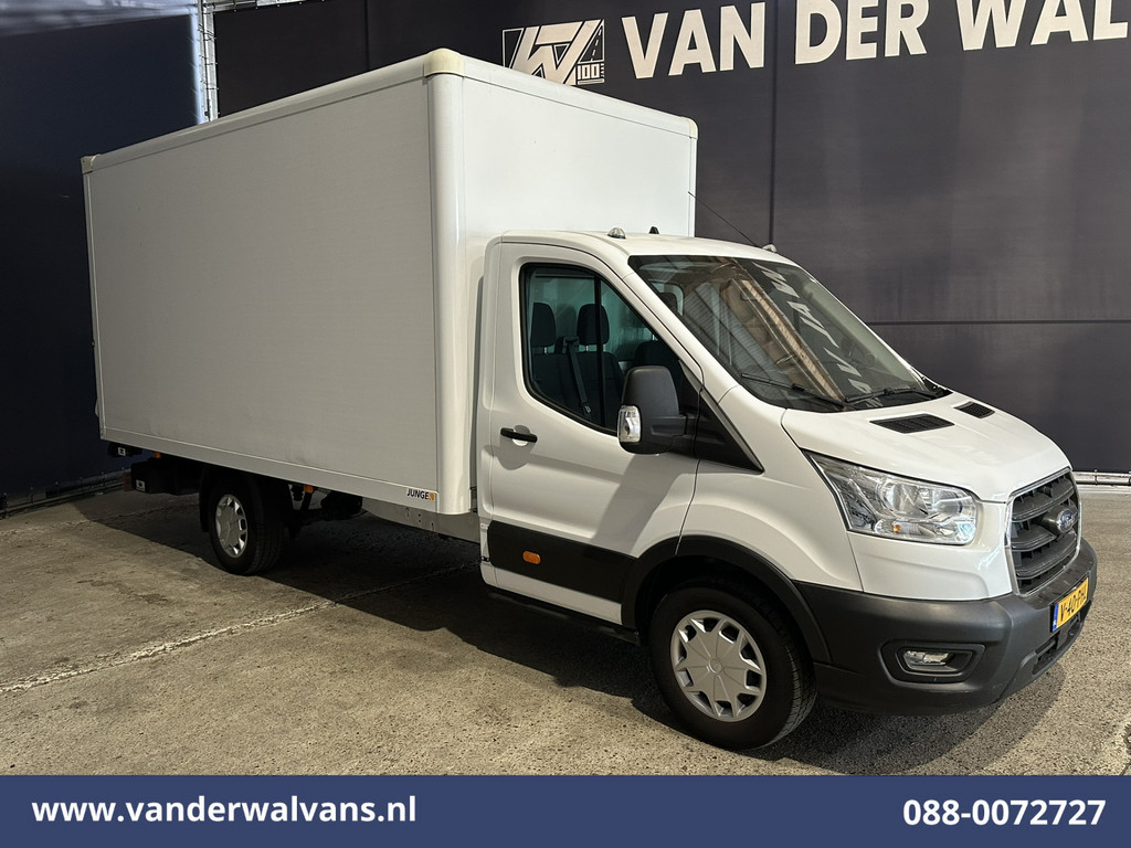 Ford Transit 2.0 TDCI 130pk Bakwagen L4.35m Laadklep Euro6 Airco | Camera | Cruisecontrol | Verwarmde voorruit Bijrijdersbank, 970kg laadvermogen 9