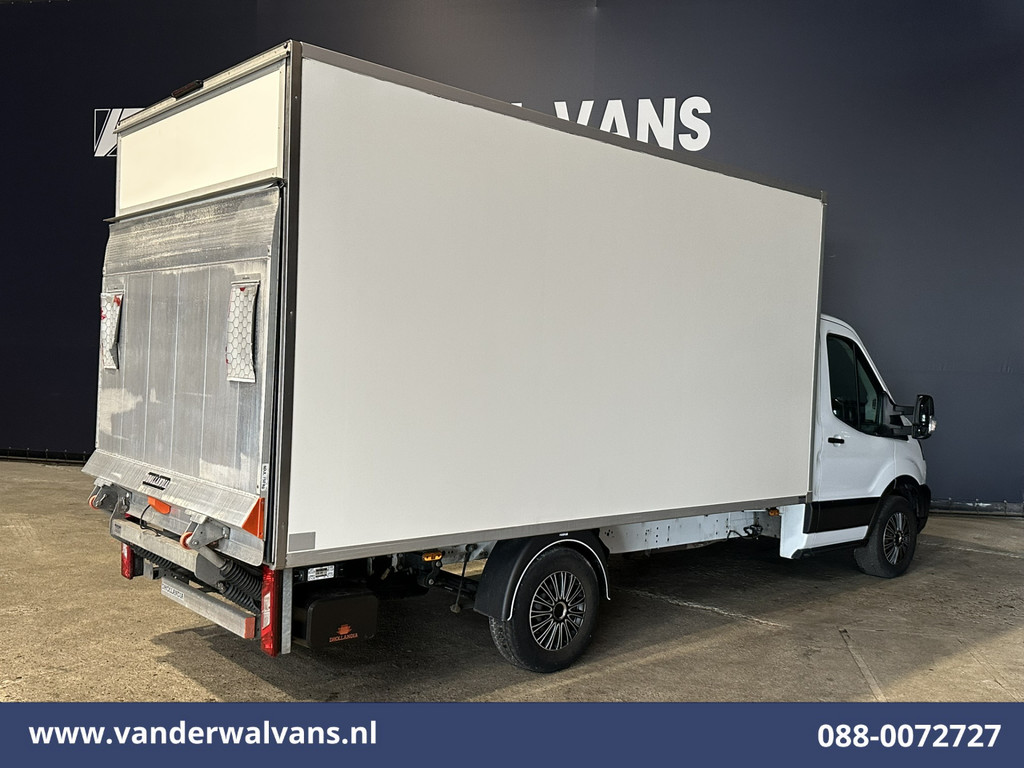 Ford Transit 2.0 TDCI 130pk Bakwagen Laadklep Euro6 Airco | 3-Zits | Cruisecontrol Dhollandia klep 11