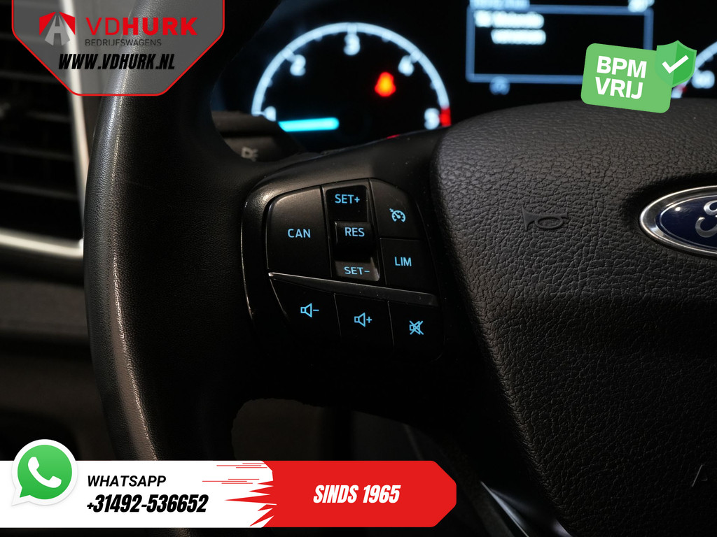 Ford Transit 2.0 TDCI 130 pk DC Dubbel Cabine Open Laadbak/ 7 Pers./ 3.0t Trekverm./ Carplay/ Cruise/ Climate/ Pick Up 19